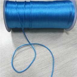 2MM Braided Macrame Silk Macrame Cord Rope Thread Wire DIY Chinese Knot Satin Bracelets Making Findings Beading 10-225Meters