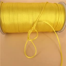 2MM Braided Macrame Silk Macrame Cord Rope Thread Wire DIY Chinese Knot Satin Bracelets Making Findings Beading 10-225Meters