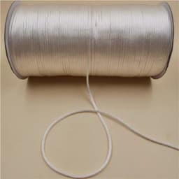 2MM Braided Macrame Silk Macrame Cord Rope Thread Wire DIY Chinese Knot Satin Bracelets Making Findings Beading 10-225Meters