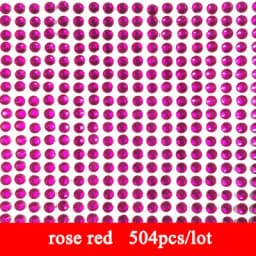 504/900Pcs 4/6mm Self Adhesive Rhinestones Acrylic Rhinestone Stickers DIY Decal Scrapbooking Stickers Kids Rhinestones Applique