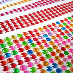 504/900Pcs 4/6mm Self Adhesive Rhinestones Acrylic Rhinestone Stickers DIY Decal Scrapbooking Stickers Kids Rhinestones Applique