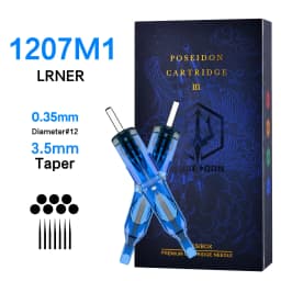 10Pcs POSEIDON V3 Pro Tattoo Needles High Quality Disposable Permanent Makeup Tattoo Cartridge Needles For Tattoo Machine