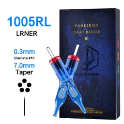 10Pcs POSEIDON V3 Pro Tattoo Needles High Quality Disposable Permanent Makeup Tattoo Cartridge Needles For Tattoo Machine