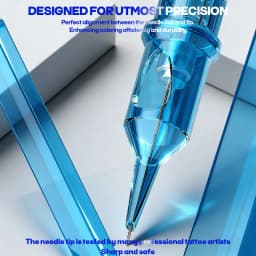 10Pcs POSEIDON V3 Pro Tattoo Needles High Quality Disposable Permanent Makeup Tattoo Cartridge Needles For Tattoo Machine