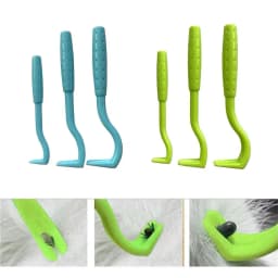 3pcs Remover Tweezer Tick Flea Remover Hook Tick Pull Pet Cat Dog Tick Clamp Accessories Pet Mite Flea Extractor Dog Accessory