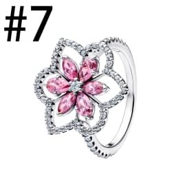 New 925 Sterling Silver Four Leaf Clover Flower Ear Stud Ring Pendant Bead fit DIY Women's Bracelets Necklaces Jewelry Gifts