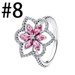 New 925 Sterling Silver Four Leaf Clover Flower Ear Stud Ring Pendant Bead fit DIY Women's Bracelets Necklaces Jewelry Gifts