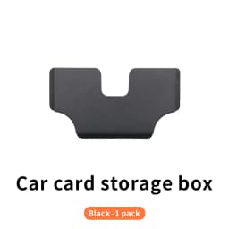 Newest Car Mounted Card Holder Voucher Storage Box Car Refueling High-Speed Card Slot Card Holder Creative Utensils Auto Storage