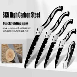 Folding Hand Saw Multifunctional Outdoor Logging Saw Woodworking Folding Portable Saw For Garden Pruner Gardening Tools Tree