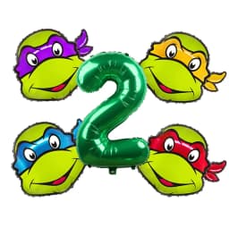 Teenage Mutant Ninja Turtles Latex & Foil Balloons Kids Birthday Party Baby Shower Decoration