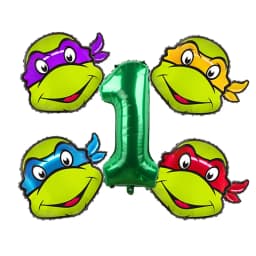 Teenage Mutant Ninja Turtles Latex & Foil Balloons Kids Birthday Party Baby Shower Decoration