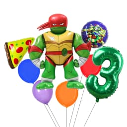 Teenage Mutant Ninja Turtles Latex & Foil Balloons Kids Birthday Party Baby Shower Decoration