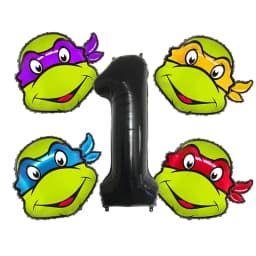 Teenage Mutant Ninja Turtles Latex & Foil Balloons Kids Birthday Party Baby Shower Decoration