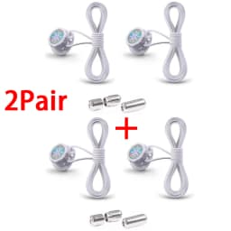 Outdoor Sports Shoe Laces Easy Installation Swivel Buckle Laces Sneakers Thick Rope Automatic Shoelace Shoe Accessories