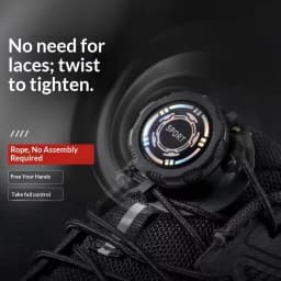 Outdoor Sports Shoe Laces Easy Installation Swivel Buckle Laces Sneakers Thick Rope Automatic Shoelace Shoe Accessories