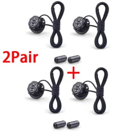 Outdoor Sports Shoe Laces Easy Installation Swivel Buckle Laces Sneakers Thick Rope Automatic Shoelace Shoe Accessories