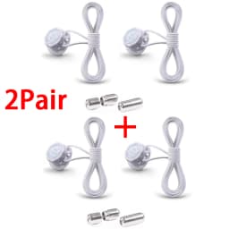Outdoor Sports Shoe Laces Easy Installation Swivel Buckle Laces Sneakers Thick Rope Automatic Shoelace Shoe Accessories