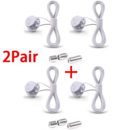 Outdoor Sports Shoe Laces Easy Installation Swivel Buckle Laces Sneakers Thick Rope Automatic Shoelace Shoe Accessories
