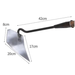 Durable Farm Tools and Gardening Tools High-toughness Agricultural Triangular Hoe Multi-purpose Hoe for Digging , Soil Loosening