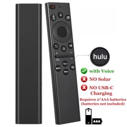 BN59-01385A Solar Voice Remote for Samsung TV Remotes Replacement with Bluetooth Rechargeable Solar Cell Fit for Samsung Remote