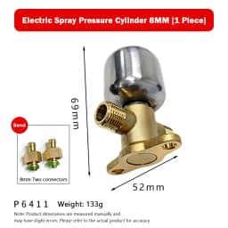 Removable Sprayer Pressure Cylinder Full Copper High Pressure Electric Sprayer Air Tank Corrosion-Resistant Booster Pressure