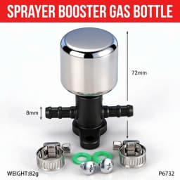 Removable Sprayer Pressure Cylinder Full Copper High Pressure Electric Sprayer Air Tank Corrosion-Resistant Booster Pressure
