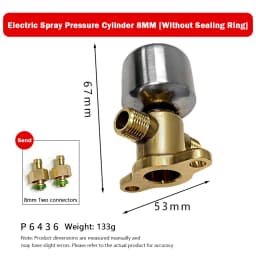 Removable Sprayer Pressure Cylinder Full Copper High Pressure Electric Sprayer Air Tank Corrosion-Resistant Booster Pressure