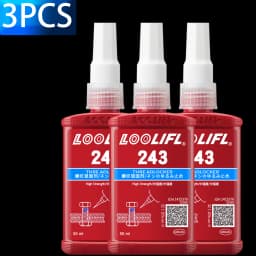 50ML 271 243 Screw Lock Threadlocker Red Screw Glue Thread Locking Agent Anaerobic Glue Anti-loose Universal Thread Sealants