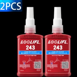50ML 271 243 Screw Lock Threadlocker Red Screw Glue Thread Locking Agent Anaerobic Glue Anti-loose Universal Thread Sealants