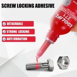 50ML 271 243 Screw Lock Threadlocker Red Screw Glue Thread Locking Agent Anaerobic Glue Anti-loose Universal Thread Sealants