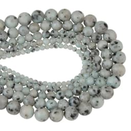 4 6 8 10 12mm Natural Stone Beads Lava Amazonite Agates Amethysts Turuoqises Round Loose Beads For DIY Making Bracelets Jewelry