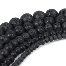 4 6 8 10 12mm Natural Stone Beads Lava Amazonite Agates Amethysts Turuoqises Round Loose Beads For DIY Making Bracelets Jewelry