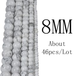 4 6 8 10 12mm Natural Stone Beads Lava Amazonite Agates Amethysts Turuoqises Round Loose Beads For DIY Making Bracelets Jewelry