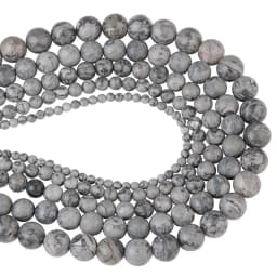4 6 8 10 12mm Natural Stone Beads Lava Amazonite Agates Amethysts Turuoqises Round Loose Beads For DIY Making Bracelets Jewelry