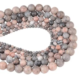 4 6 8 10 12mm Natural Stone Beads Lava Amazonite Agates Amethysts Turuoqises Round Loose Beads For DIY Making Bracelets Jewelry