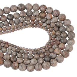 4 6 8 10 12mm Natural Stone Beads Lava Amazonite Agates Amethysts Turuoqises Round Loose Beads For DIY Making Bracelets Jewelry