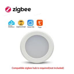 Tuya ZigBee Smart Light Sensor Luminance Illumination Brightness Detector Battery Operated Support Home Assistant Zigbee2mqtt