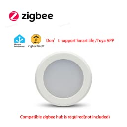 Tuya ZigBee Smart Light Sensor Luminance Illumination Brightness Detector Battery Operated Support Home Assistant Zigbee2mqtt