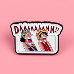5pcs Anime Pirate Enamel Pin Cute Boy Brooch For Coat Women's Brooches Fashion Lapel Badges Jewelry Gift for Friends