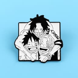 5pcs Anime Pirate Enamel Pin Cute Boy Brooch For Coat Women's Brooches Fashion Lapel Badges Jewelry Gift for Friends