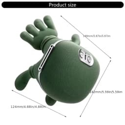 New Shoulder and Neck Massager, Fully Automatic Charging Finger Press Hand Massager (Without Heating)