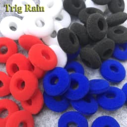 Dount Foam Ear Pads For Earphones Sponge Bluetooth Earphone Replacement Headphones Earpads Headphone Covers Eartips 10pairs