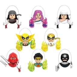 TV Drama Movie Blind Box Building Blocks Action Figures Assembly Mini Handmade Puzzle Collection Model Doll Bricks Toy Ornament