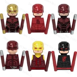 TV Drama Movie Blind Box Building Blocks Action Figures Assembly Mini Handmade Puzzle Collection Model Doll Bricks Toy Ornament