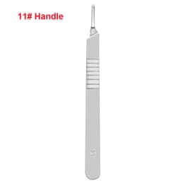 Industrial Carbon Steel Scalpel Blades Handle Scalpel for Biology Anatomy Practicing DIY Cutting Tool PCB Repair Sculpting