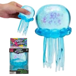 Nee Doh Jellyfish Squish Stress Toy, Soft Jelly Squeeze Fidget Toy, Trending Sensory Relief NeeDoh Toy for Kids & Adults