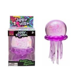 Nee Doh Jellyfish Squish Stress Toy, Soft Jelly Squeeze Fidget Toy, Trending Sensory Relief NeeDoh Toy for Kids & Adults