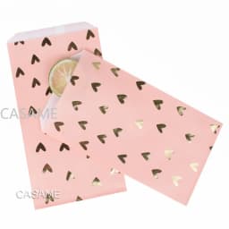 50pcs/ Lot treat candy bag high quality Party Favor Paper Bags Chevron Polka Dot Stripe Printed Paper craft Bags Bakery Bags