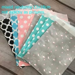 50pcs/ Lot treat candy bag high quality Party Favor Paper Bags Chevron Polka Dot Stripe Printed Paper craft Bags Bakery Bags