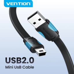Vention Mini USB Cable Fast Charging USB to Mini USB Data Cable for Digital Camera HDD MP3 MP4 Player DVR GPS Mini USB 2.0 Cable